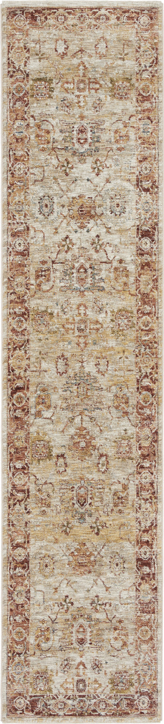 Nourison Petra PTR02 Ivory Area Rug Corner Image
