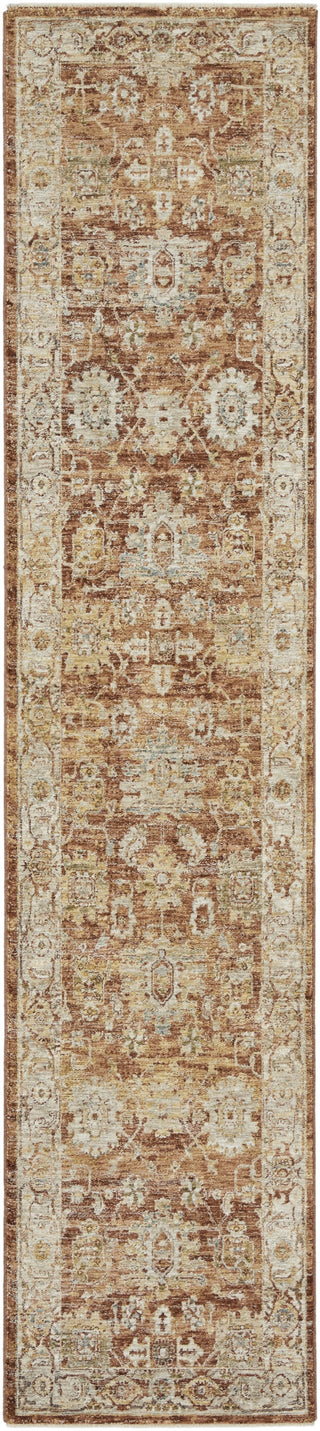 Nourison Petra PTR02 Rust Area Rug Main Image