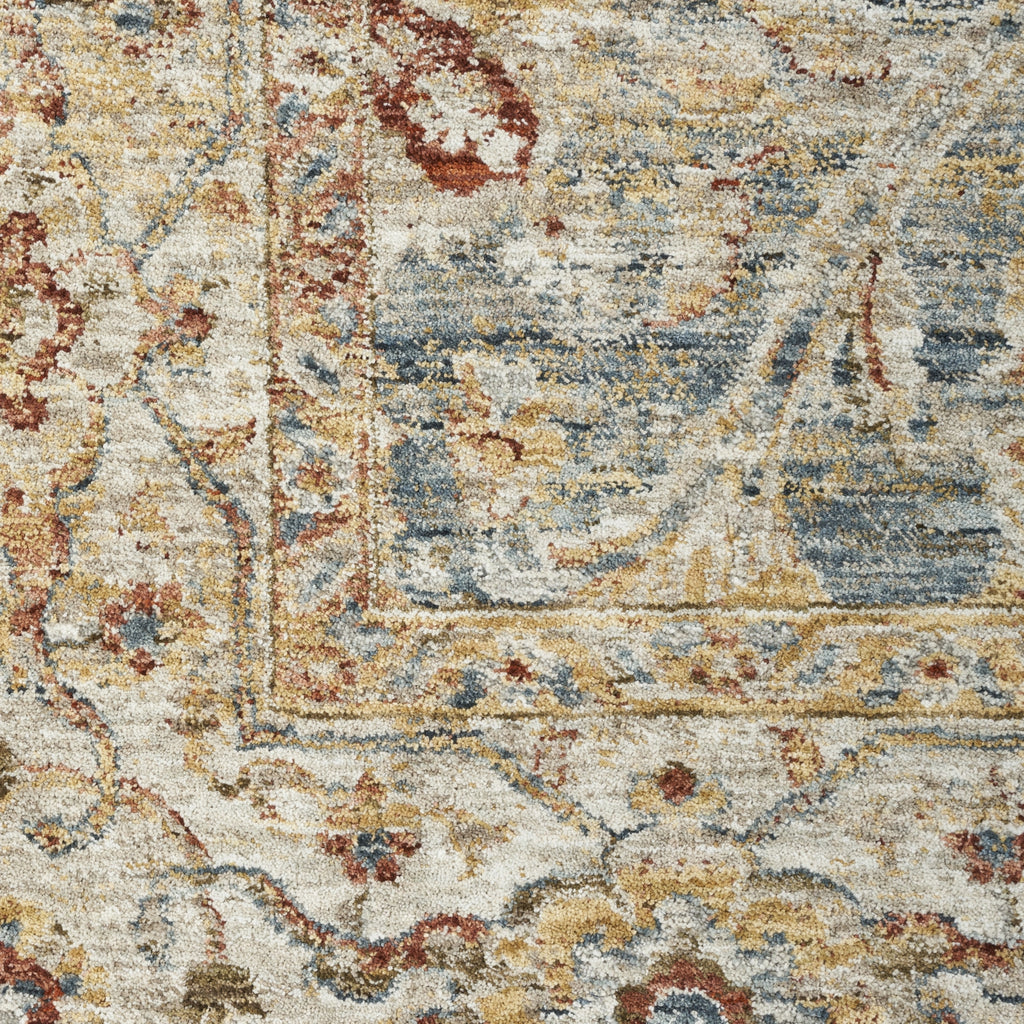 Nourison Petra PTR03 Blue Area Rug main image