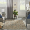 Nourison Petra PTR03 Blue Area Rug Room Image Feature