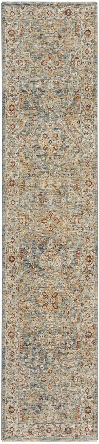 Nourison Petra PTR03 Blue Area Rug Main Image