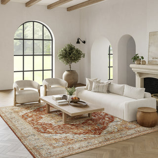 Nourison Petra PTR06 Ivory/Multi Area Rug Main Image