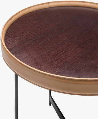 Surya Puck PUC-001 Dark Brown Furniture Corner Shot