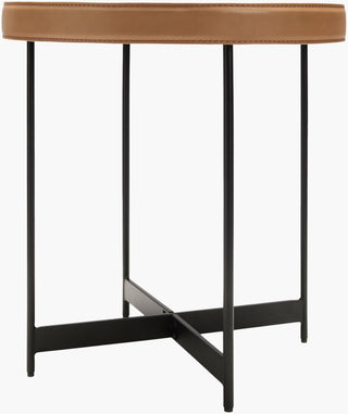 Surya Puck PUC-001 Dark Brown Furniture Angle