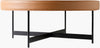 Surya Puck PUC-002 Brown / Black Furniture Angle