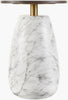 Surya Pupil PUP-002 Dark Brown / White Furniture Angle
