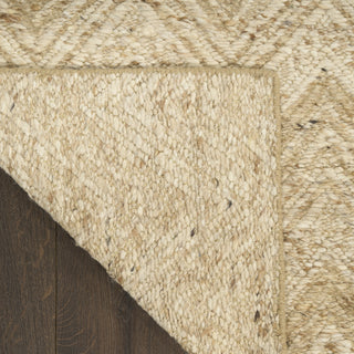 Nourison Pure Purl PUU01 Beige Ivory Area Rug by DKNY Corner Image
