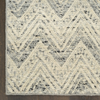 Nourison Pure Purl PUU01 Denim Ivory Area Rug by DKNY Detail Image