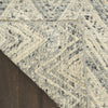 Nourison Pure Purl PUU01 Denim Ivory Area Rug by DKNY Corner Image
