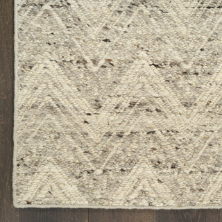 Nourison Pure Purl PUU01 Grey Ivory Area Rug by DKNY Detail Image