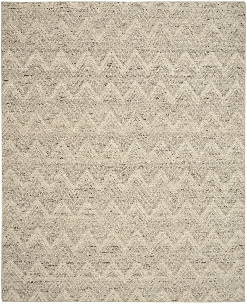 Nourison Pure Purl PUU01 Grey Ivory Area Rug by DKNY main image