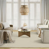 Nourison Pure Purl PUU01 Ivory Area Rug by DKNY Room Image Feature