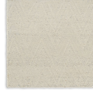 Nourison Pure Purl PUU01 Ivory Area Rug by DKNY Texture Image