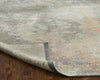 Ancient Boundaries Oikeios OIK-03 Greys/Pastels Melange Area Rug Folded Backing Image