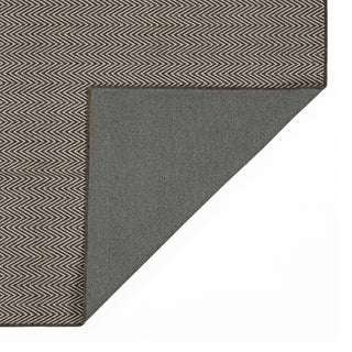 Dalyn Provo PV2 Brown Area Rug Backing Image