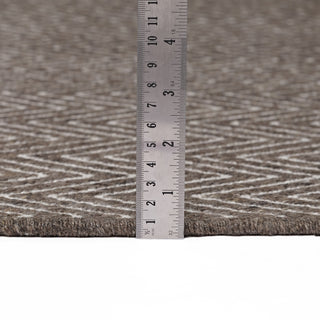 Dalyn Provo PV2 Brown Area Rug Depth Image