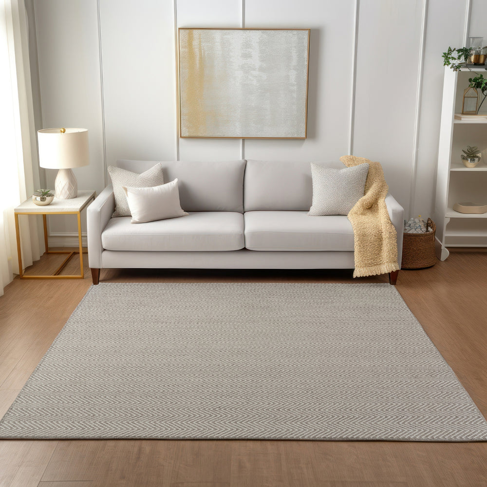 Dalyn Provo PV2 Khaki Area Rug Lifestyle Image Feature