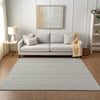 Dalyn Provo PV2 Silver Area Rug Lifestyle Image Feature