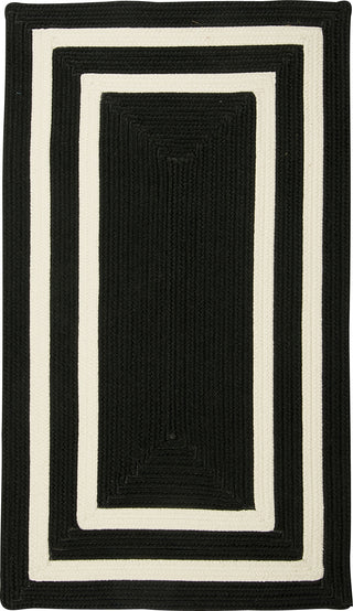 Colonial Mills La Playa PY21 Black and White Area Rug Main Image