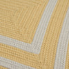 Colonial Mills La Playa PY31 Sun Yellow Area Rug Closeup Image