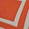 Colonial Mills La Playa PY41 Tangerine Area Rug Closeup Image