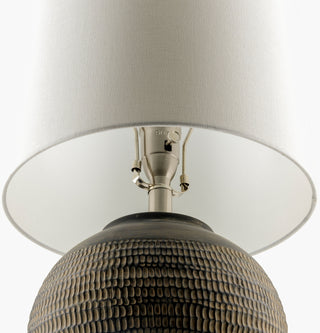 Surya Pylon PYL-001 Black Lamp Detail