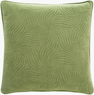 Surya Quilted Cotton Velvet QCV-007 Medium Green main image
