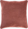 Surya Quilted Cotton Velvet QCV-009 Burgundy main image
