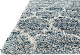 Loloi Quincy QC-03 Spa/Pebble Area Rug Round Image Feature