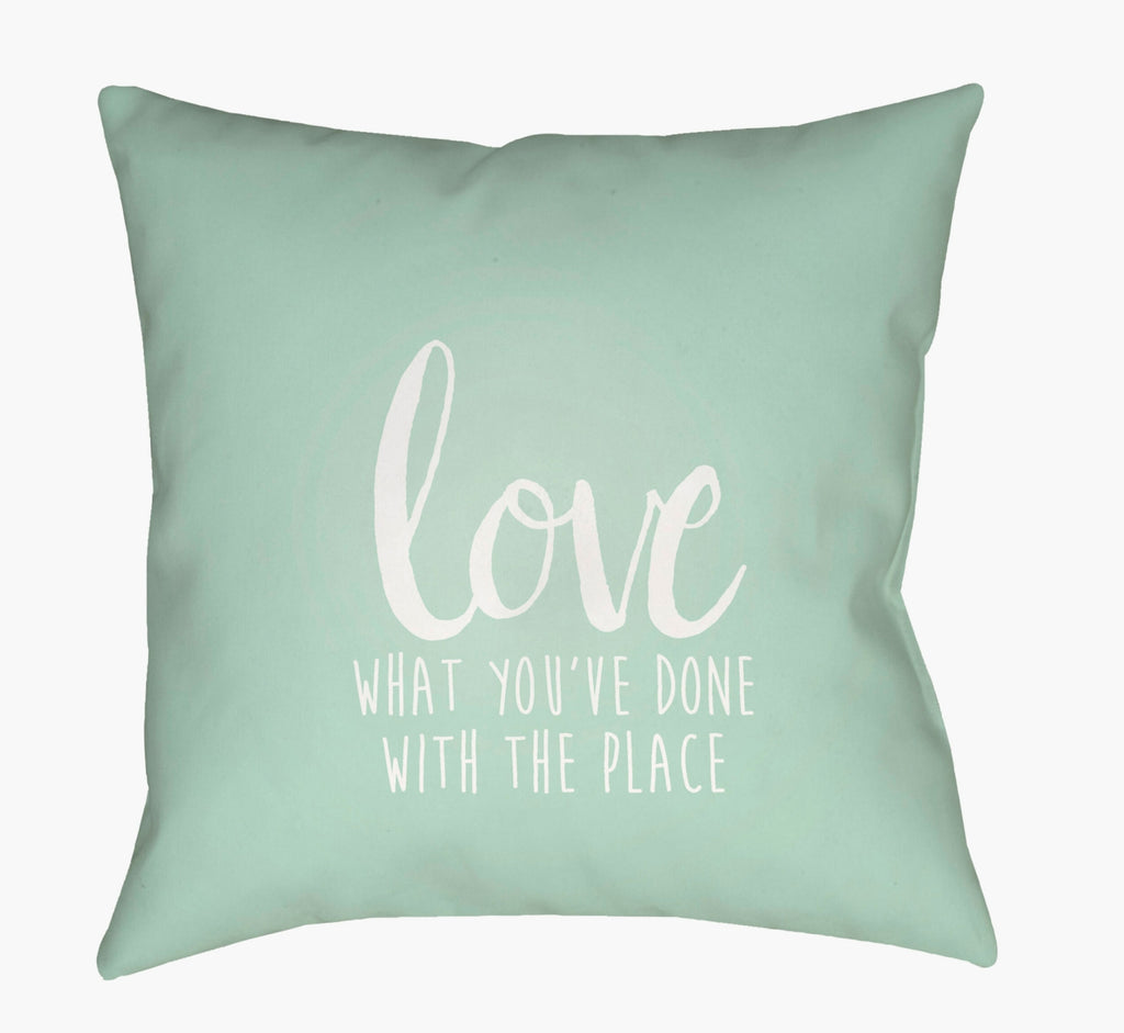 Livabliss Love The Place QTE-052 Mint Green main image