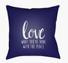 Livabliss Love The Place QTE-053 Midnight Blue main image