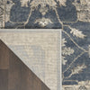 Nourison Quarry QUA06 Blue Beige Area Rug Corner Image