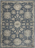 Nourison Quarry QUA06 Blue Beige Area Rug main image
