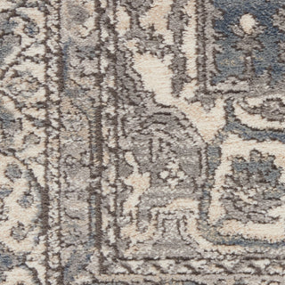 Nourison Quarry QUA07 Grey Ivory Area Rug Swatch Image