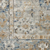 Nourison Quarry QUA09 Grey Light Blue Area Rug Swatch Image