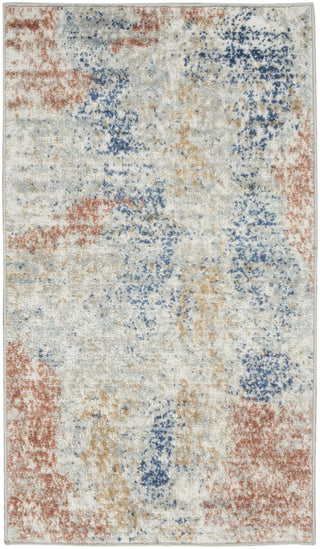 Nourison Quarry QUA10 Ivory Multicolor Area Rug Main Image
