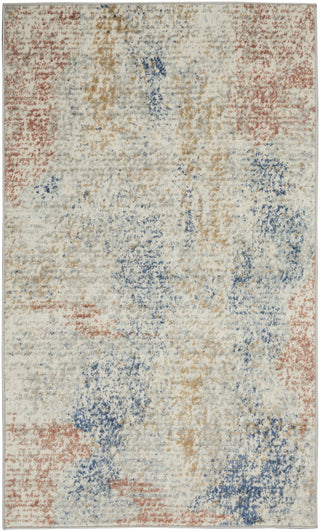 Nourison Quarry QUA10 Ivory Multicolor Area Rug Main Image