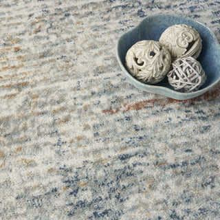 Nourison Quarry QUA10 Ivory Multicolor Area Rug Corner Image