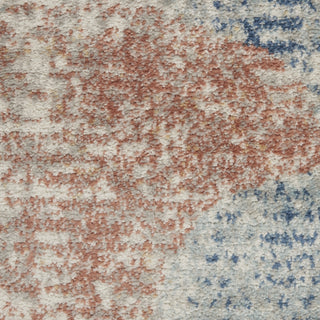 Nourison Quarry QUA10 Ivory Multicolor Area Rug Swatch Image