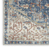 Nourison Quarry QUA12 Blue Grey Area Rug Texture Image