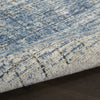 Nourison Quarry QUA13 Blue Area Rug Corner Image
