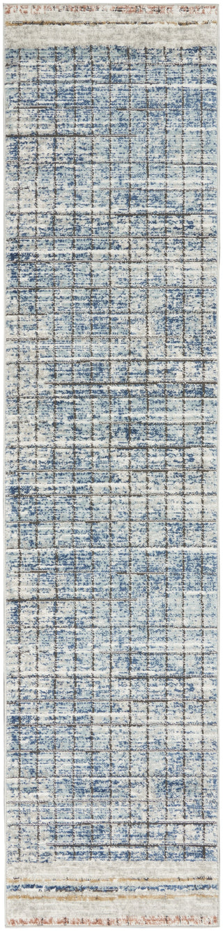Nourison Quarry QUA13 Blue Area Rug Main Image