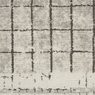 Nourison Quarry QUA13 Ivory Grey Area Rug Swatch Image