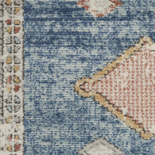 Nourison Quarry QUA14 Blue Area Rug Swatch Image