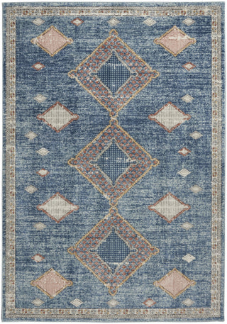 Nourison Quarry QUA14 Blue Area Rug Main Image