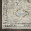 Nourison Quarry QUA14 Ivory Grey Blue Area Rug Detail Image