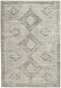 Nourison Quarry QUA14 Ivory Grey Blue Area Rug Main Image