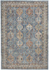 Nourison Quarry QUA15 Blue Multicolor Area Rug Main Image