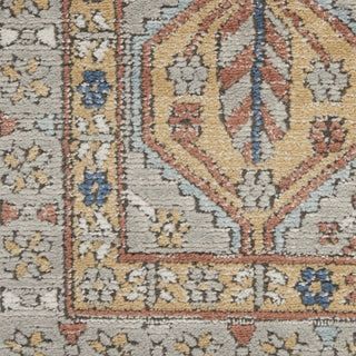 Nourison Quarry QUA15 Grey Multicolor Area Rug Swatch Image