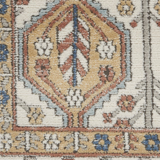 Nourison Quarry QUA15 Ivory Multicolor Area Rug Swatch Image